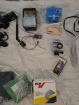Pixim Linsen - Graupner Empfänger (einer von div.) - Kleinkram für Befestigung (Auszug) - Fl...jpg
